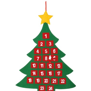 Calendrio Advento Pinheiro Natal