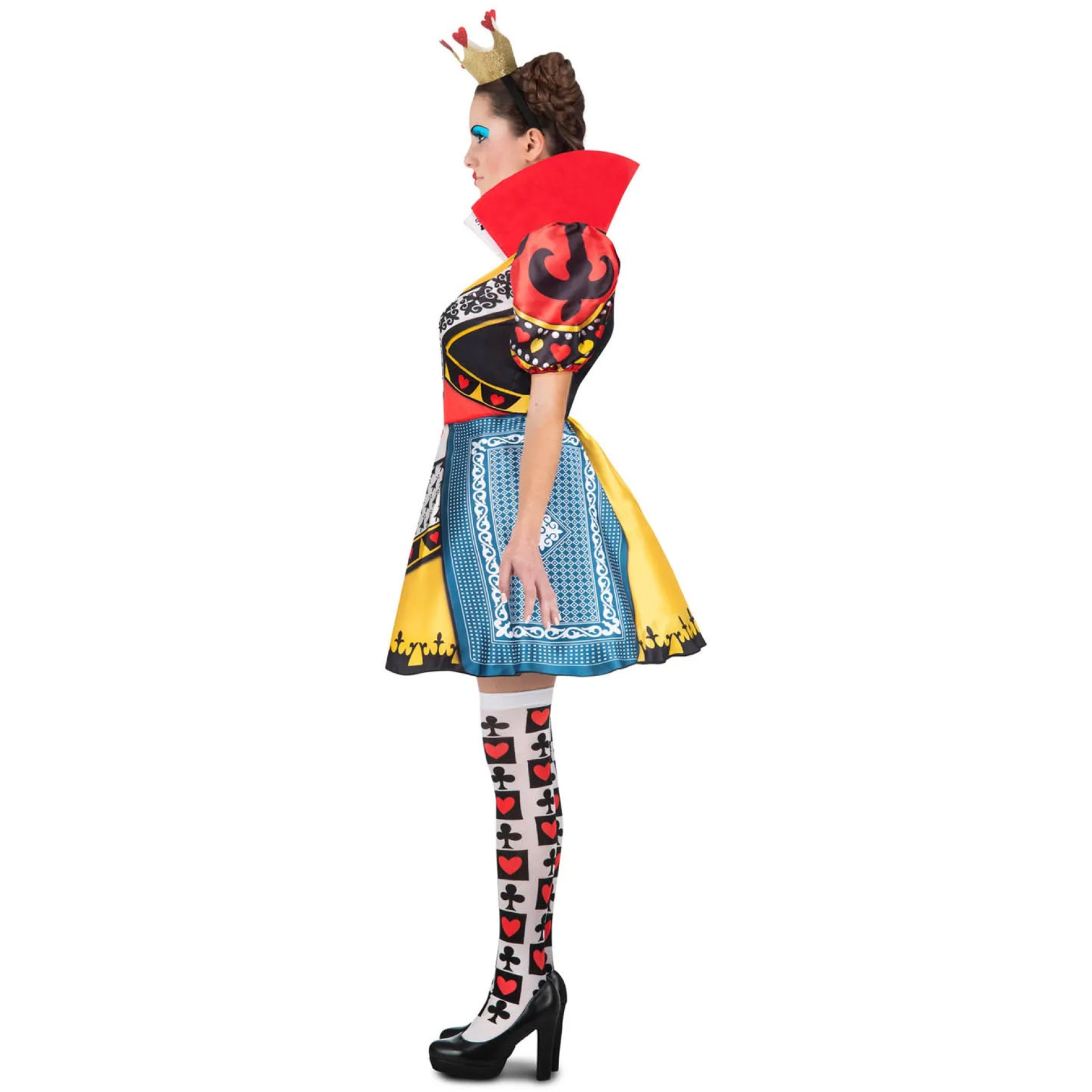 Fato Lady Queen Of Hearts