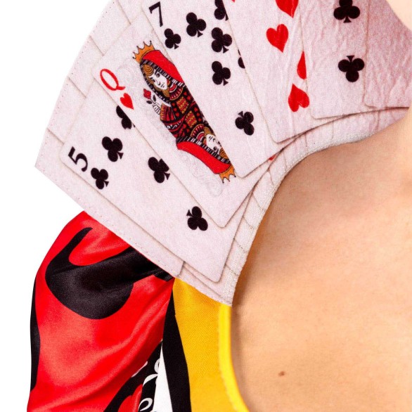 Fato Lady Queen Of Hearts
