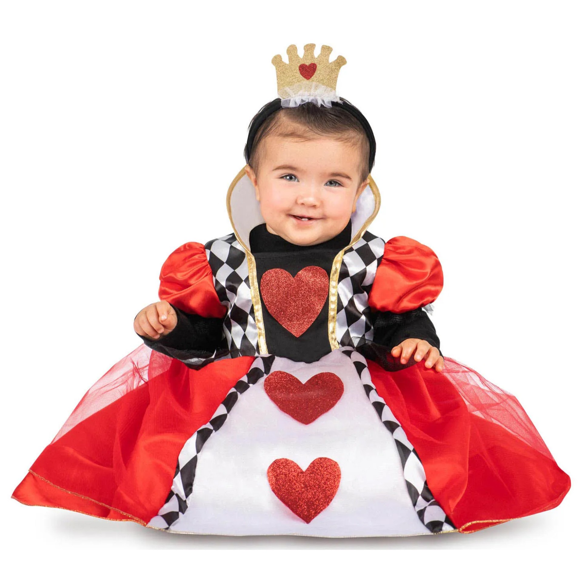 Fato Rainha Copas Bebé