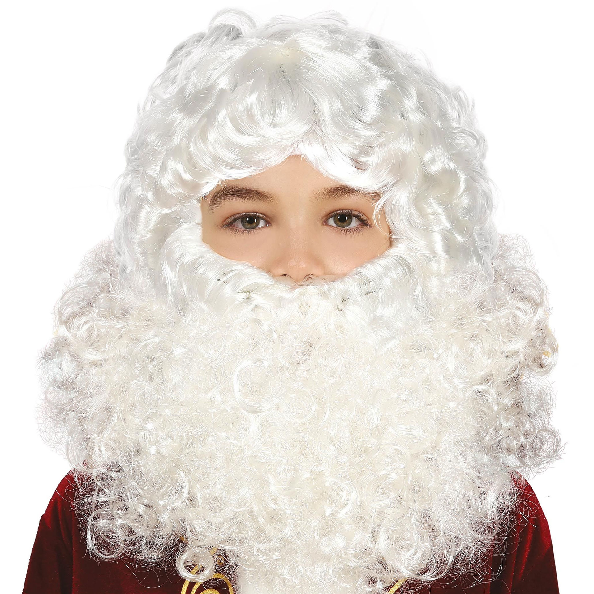 Peruca e Barca Pai Natal Infantil