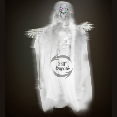 Bruxa Branca Giratria Luz Som 153cm