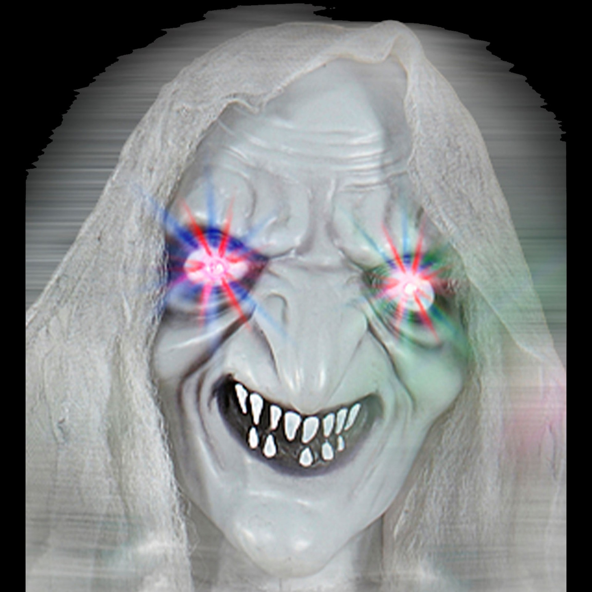 Bruxa Branca Giratória Luz Som 153cm