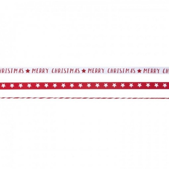 Fitas Presente Merry Christmas 3 Unid
