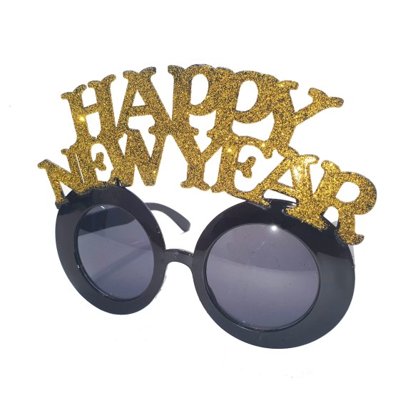 culos Happy New Year Glitter