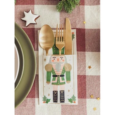 Bolsa Para Talheres Quebra Nozes