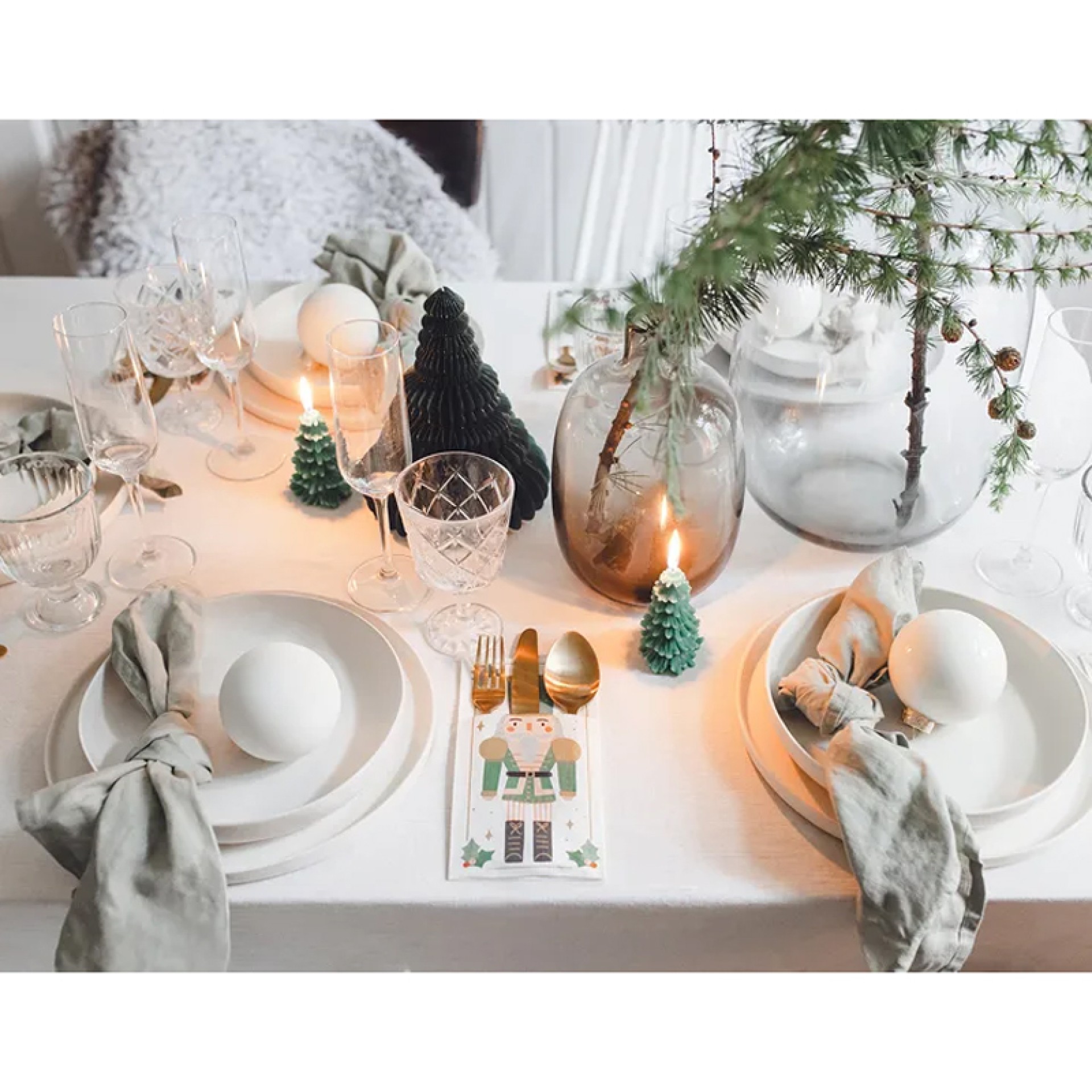 Bolsa Para Talheres Quebra Nozes