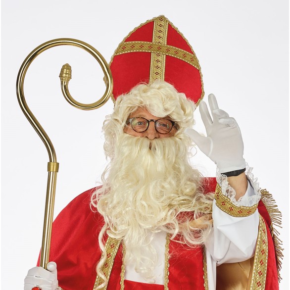 Peruca e Barba Pai Natal Elegance