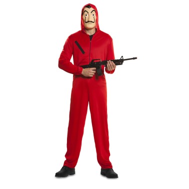 Fato La Casa de Papel Tamanho S