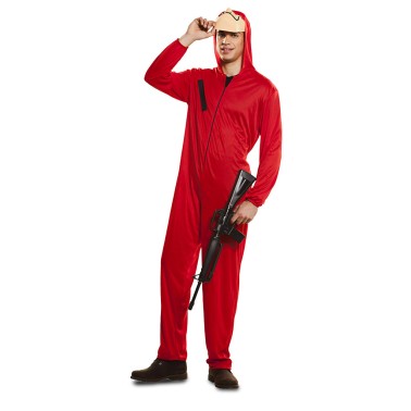 Fato La Casa de Papel Tamanho S