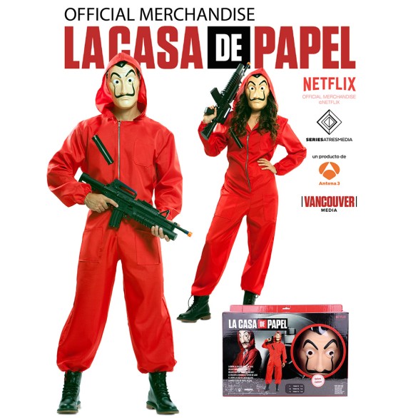 Fato La Casa de Papel Deluxe