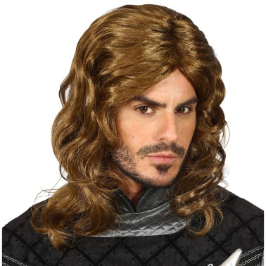 Peruca Cavaleiro Medieval Peruca Cavaleiro Medieval