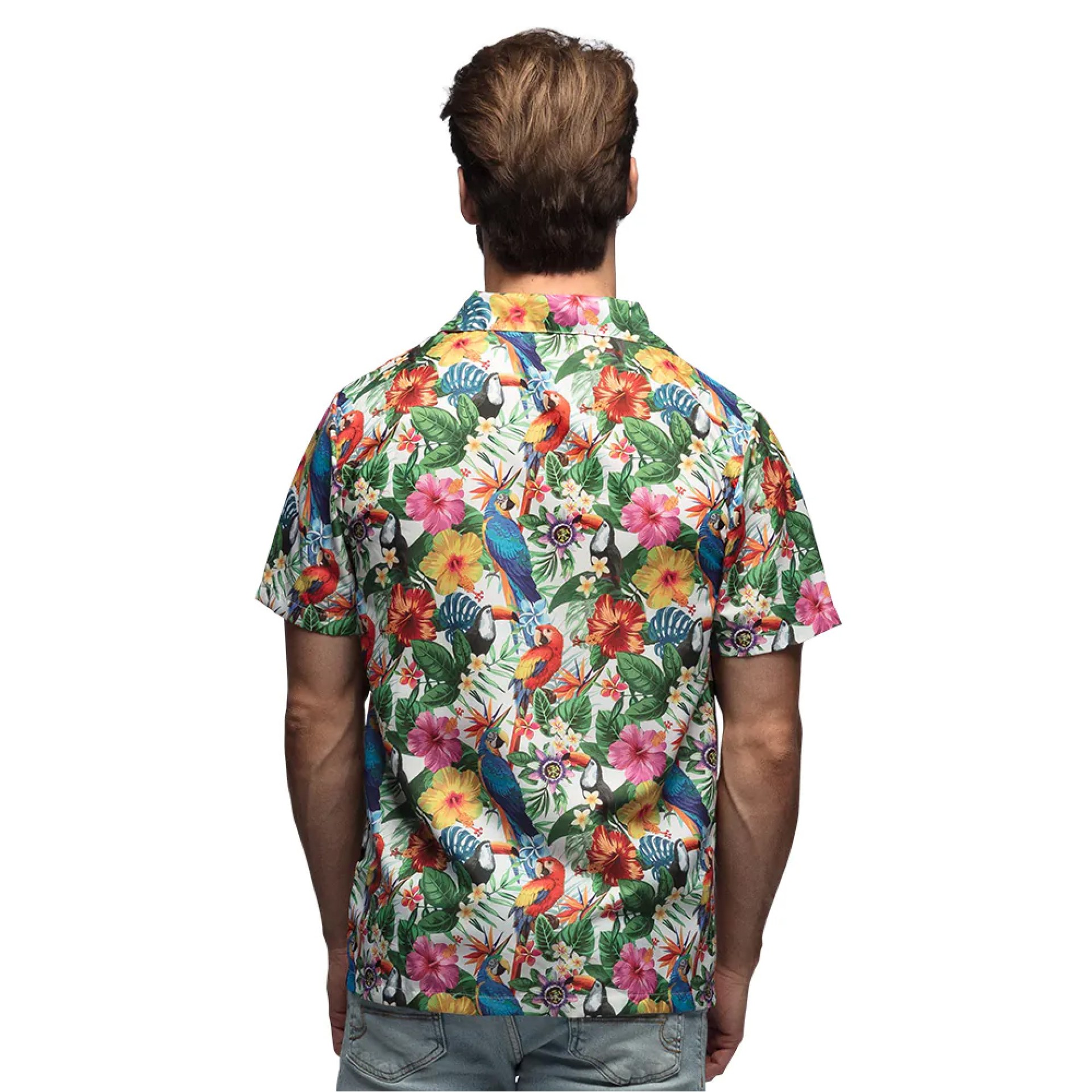 Camisa Tropical Birds