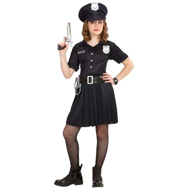 Fato de Menina Polcia
