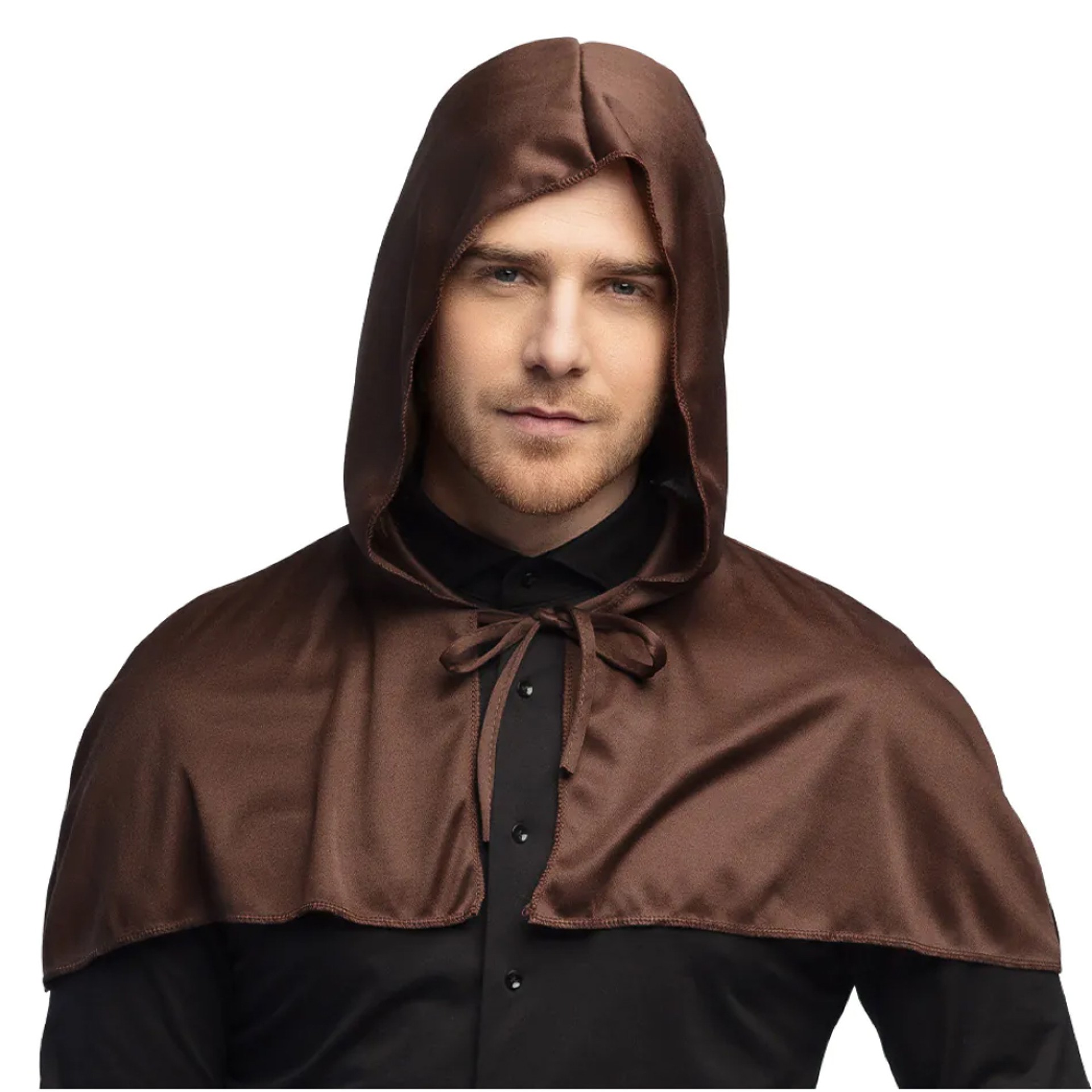 Capuz Medieval Castanho