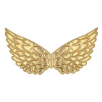 Asas Anjo Douradas Infantil