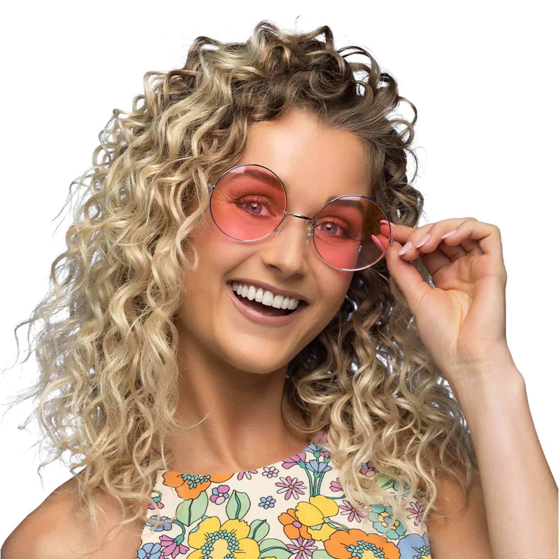 Óculos Hippie XL Rosa