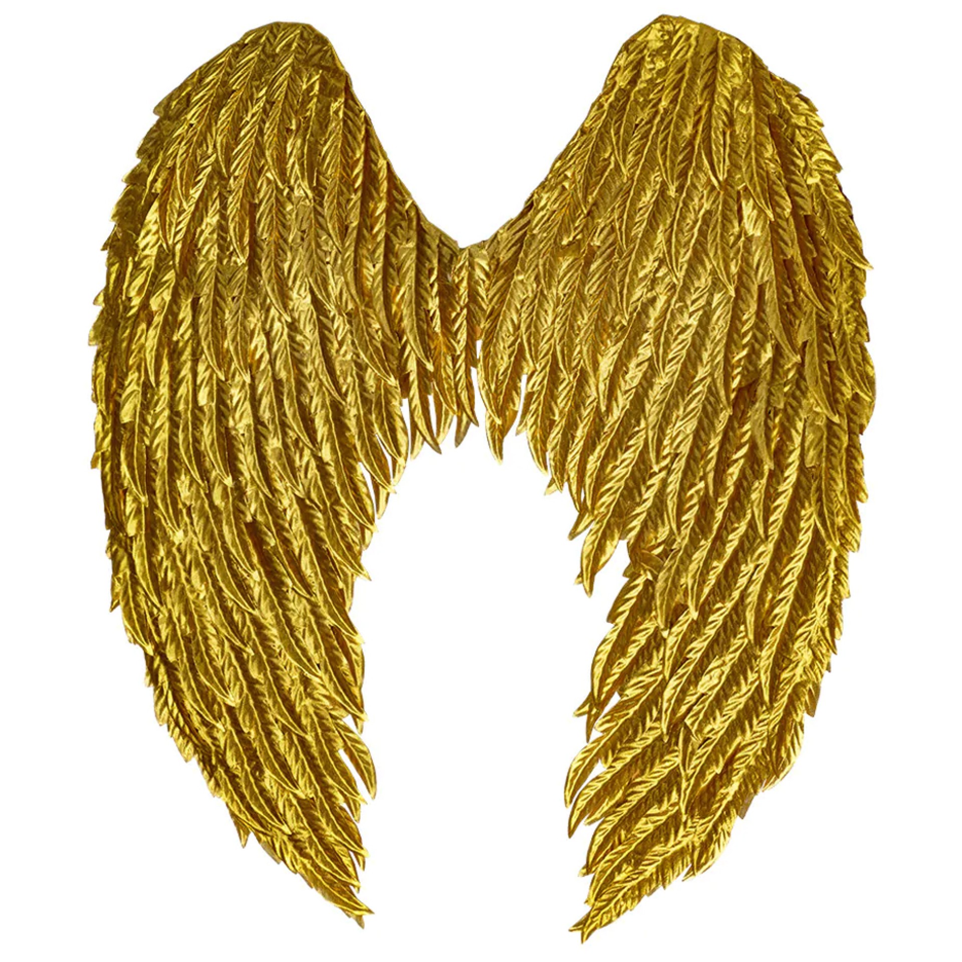 Asas Anjo Glamour Douradas