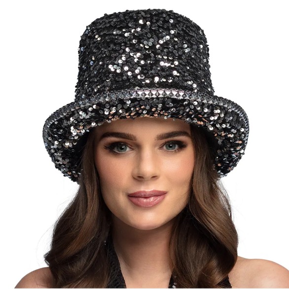 Cartola Lantejoulas Prata