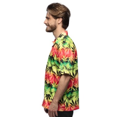 Camisa Folhas de Cannabis