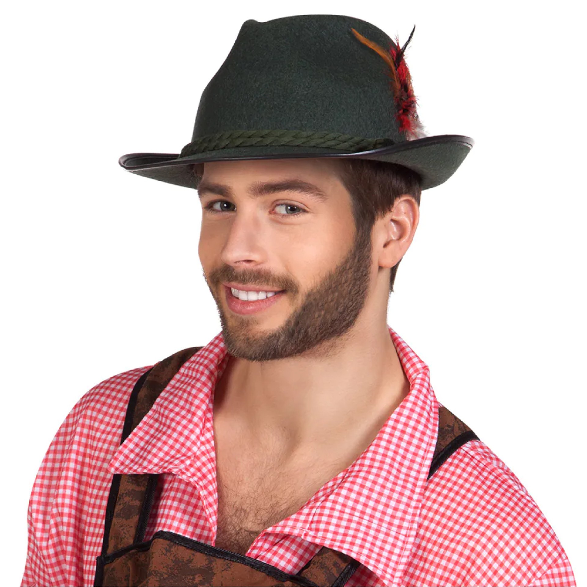 Chapéu Tirolês Verde Escuro