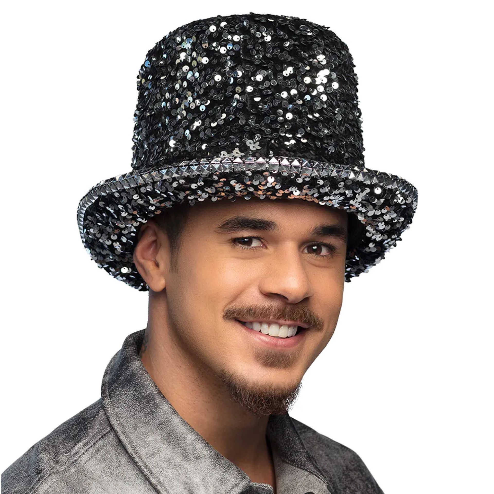 Cartola Lantejoulas Prata