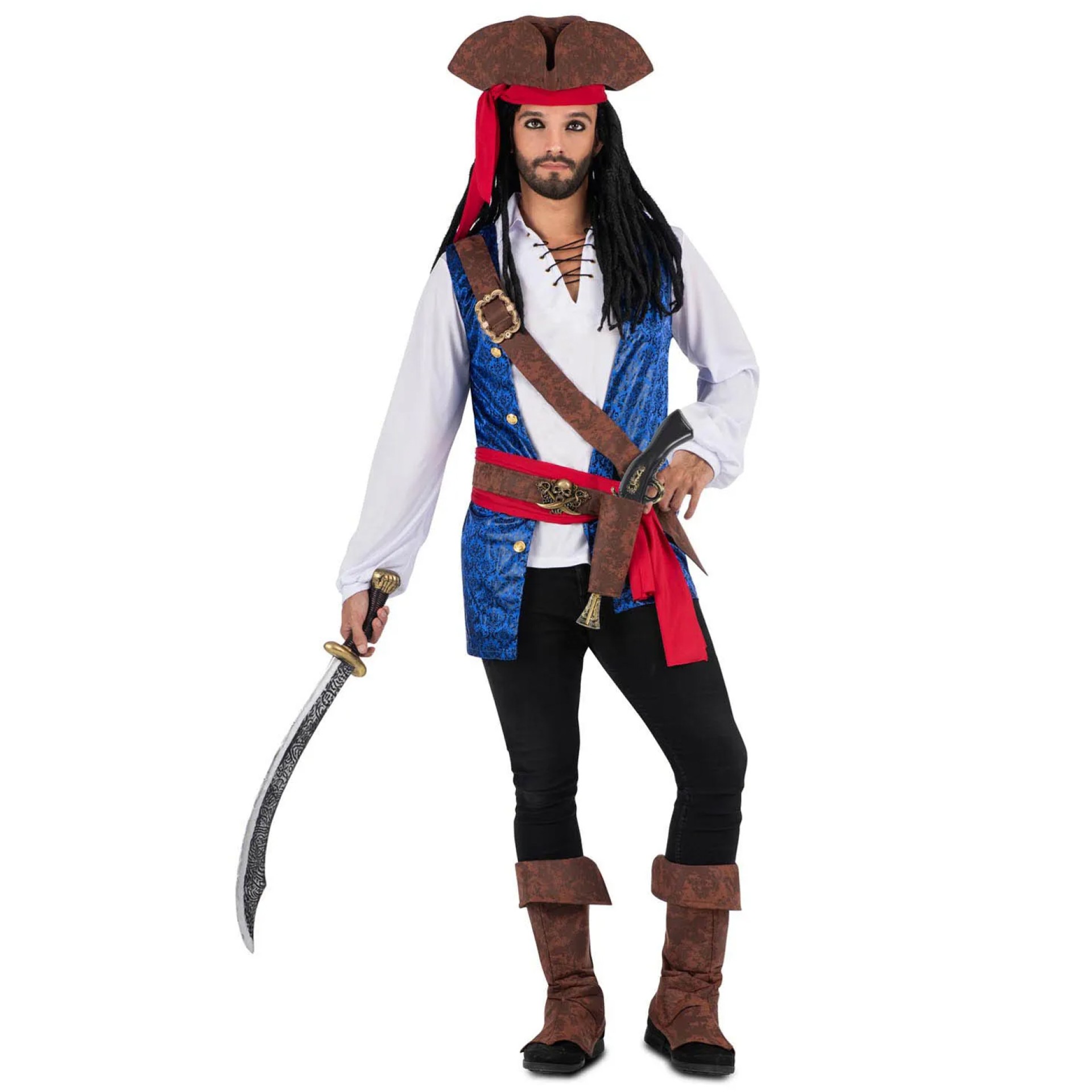 Fato Pirata Elegante Homem