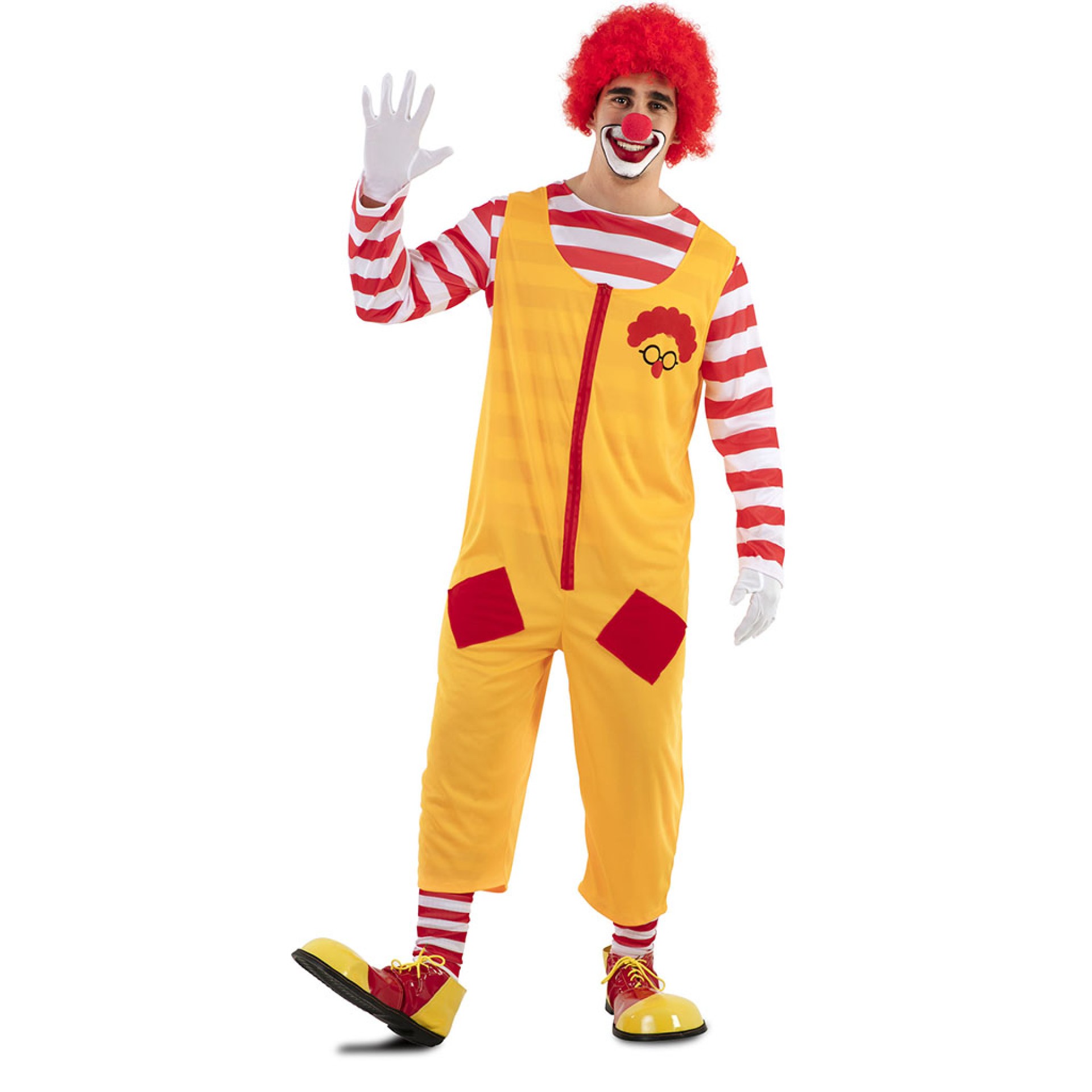 Fato Palhaço Happy Party