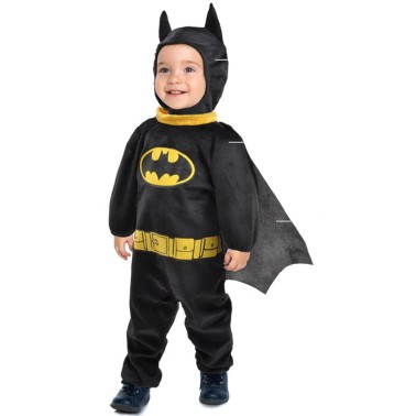 Fato Batman Preto Beb
