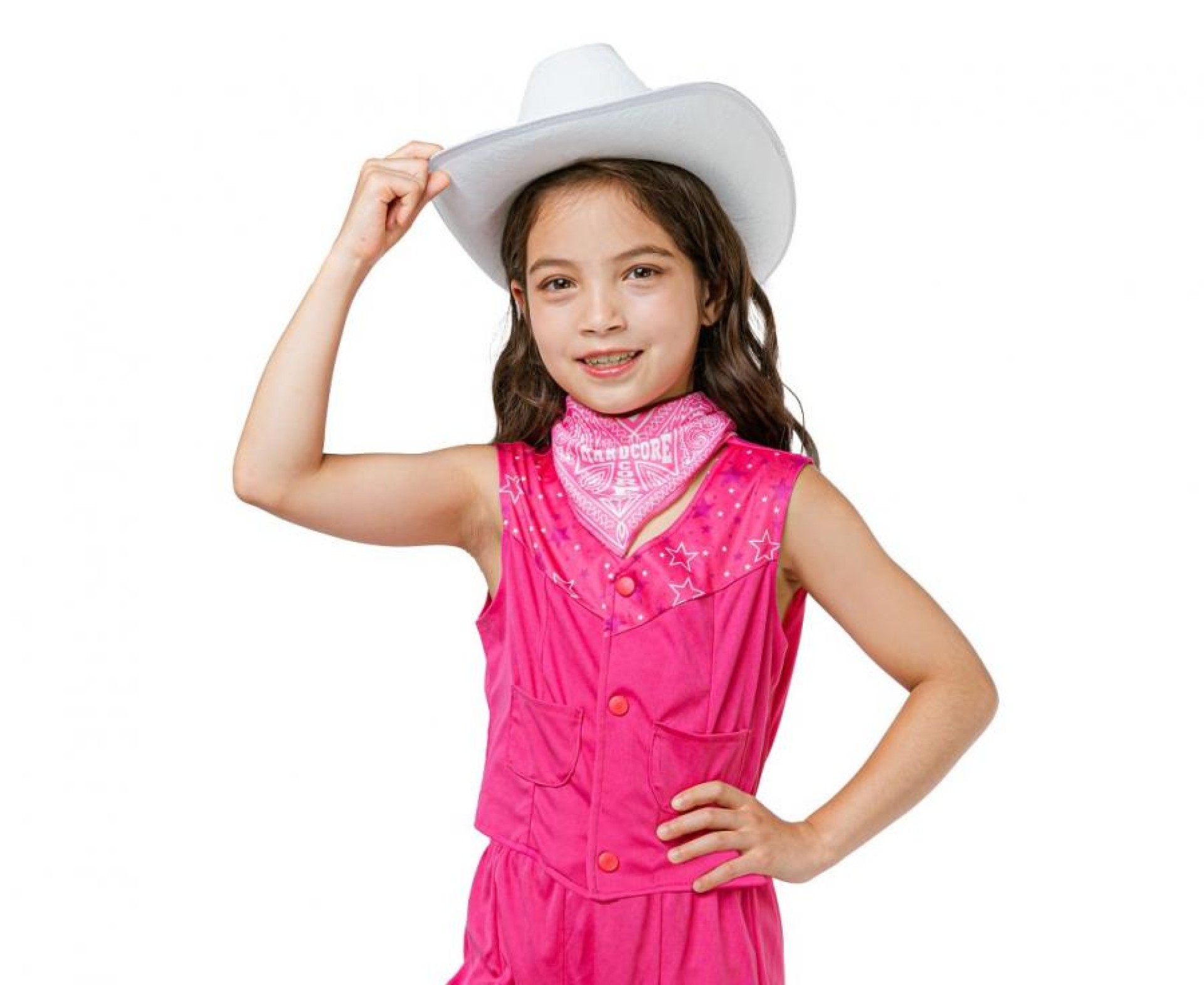 Fato Disco Cowgirl Barbie