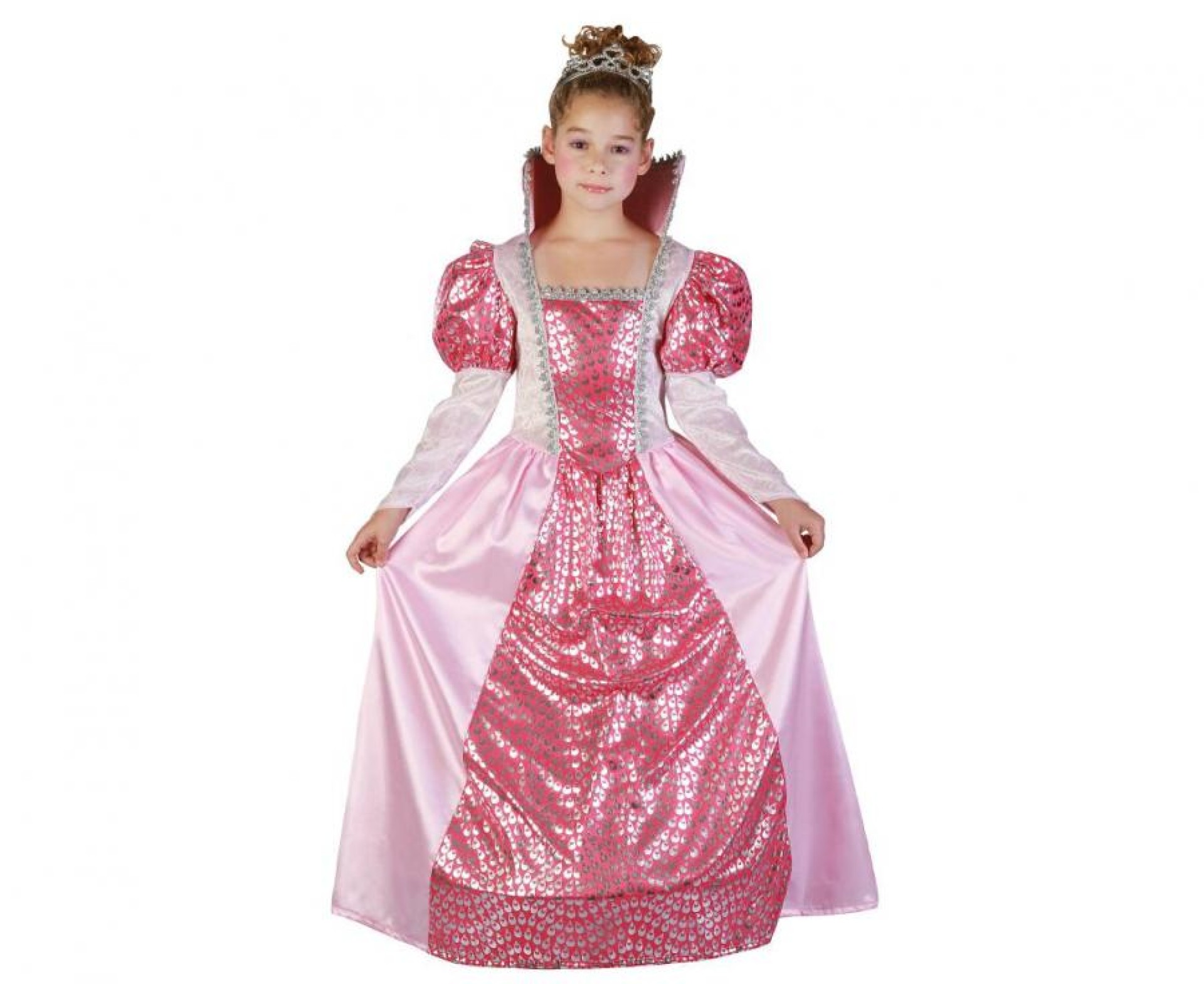 Fato Princesa Rosa Brilhante