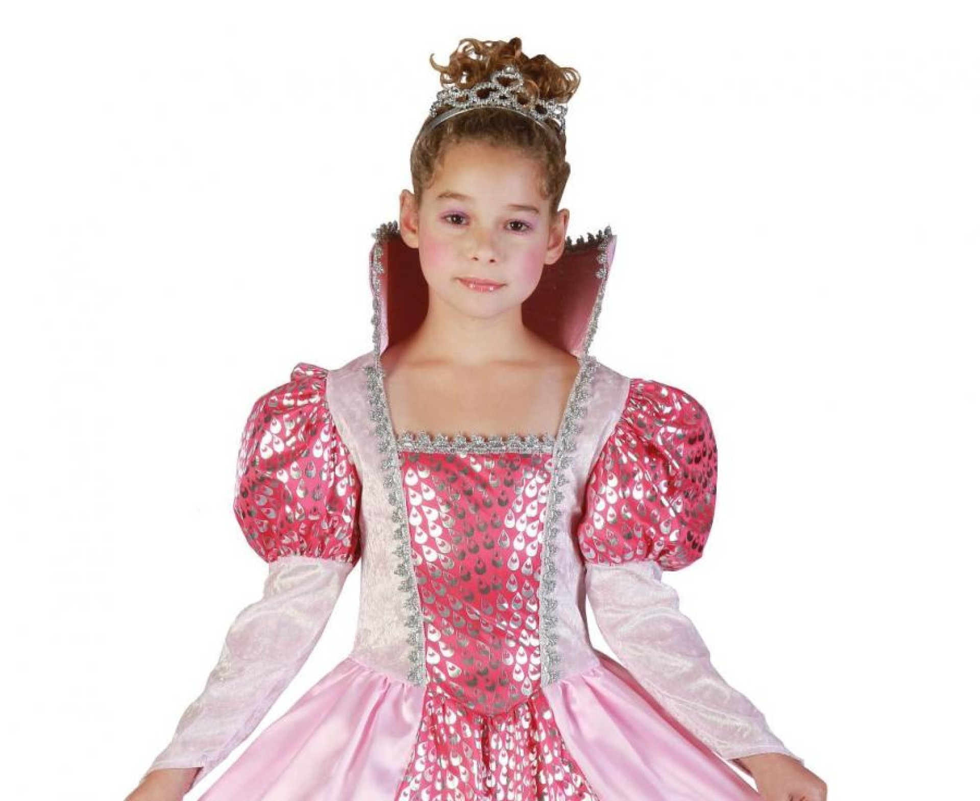 Fato Princesa Rosa Brilhante