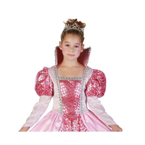 Fato Princesa Rosa Brilhante