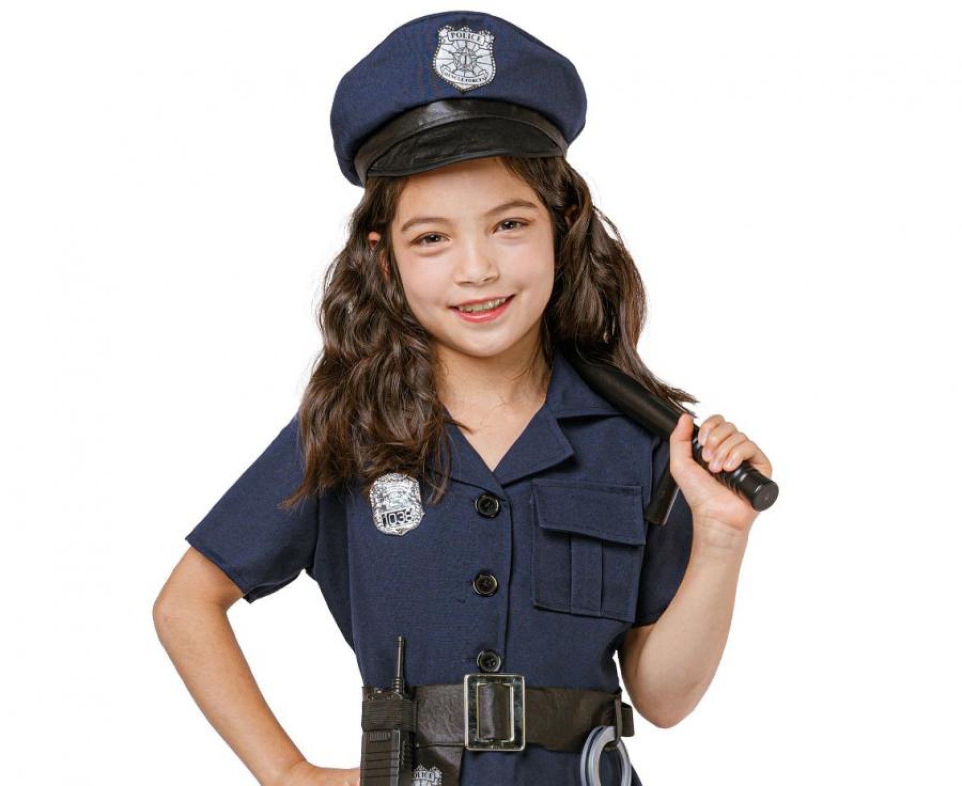 Fato a Policia Valente com Acessorios