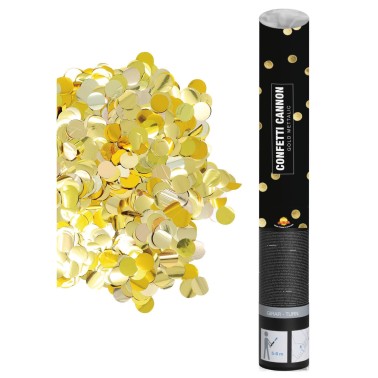 Lana Confettis Bolinhas Douradas 40cm