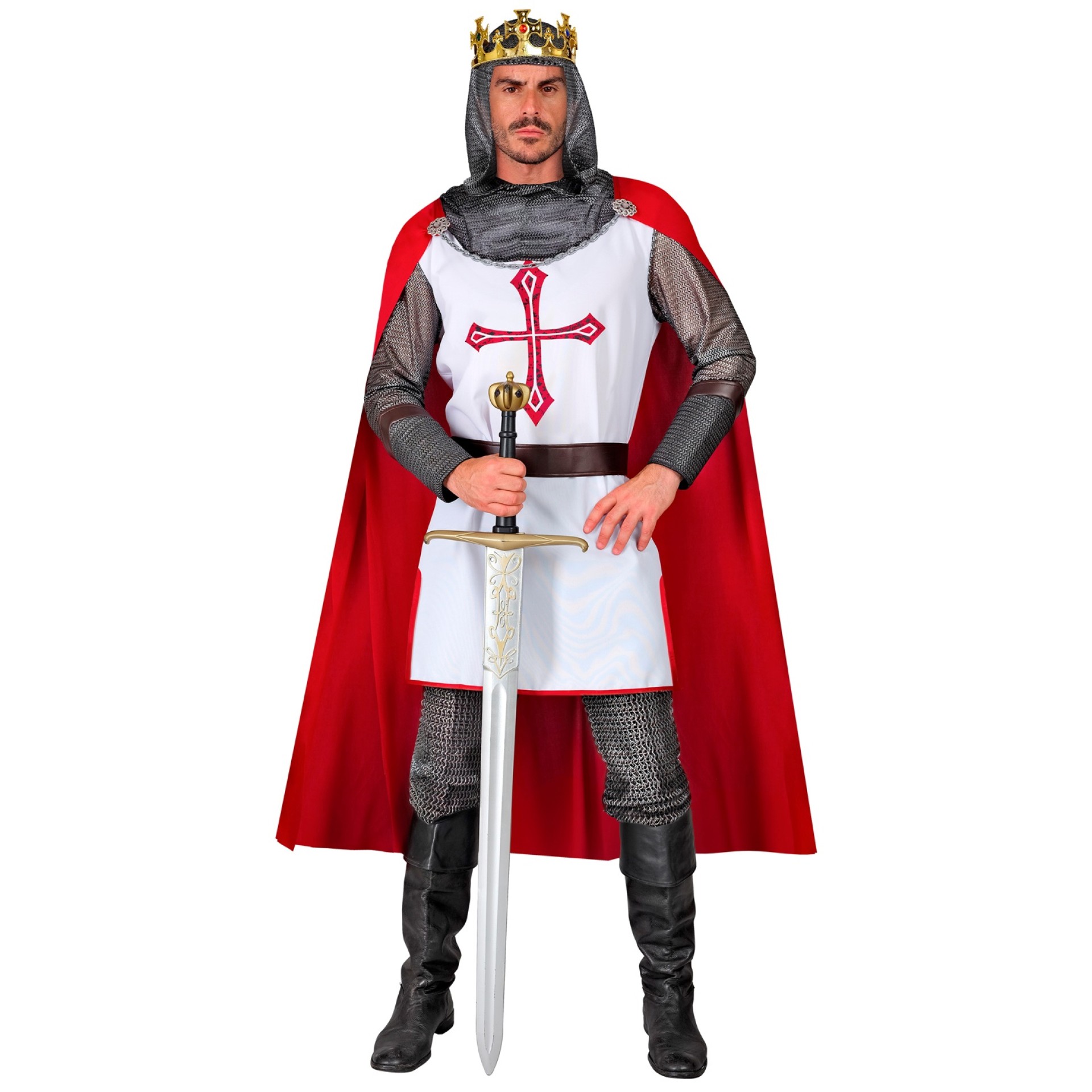 Fato Cavaleiro Templário Medieval