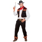 Fato Vaqueiro Western Adulto