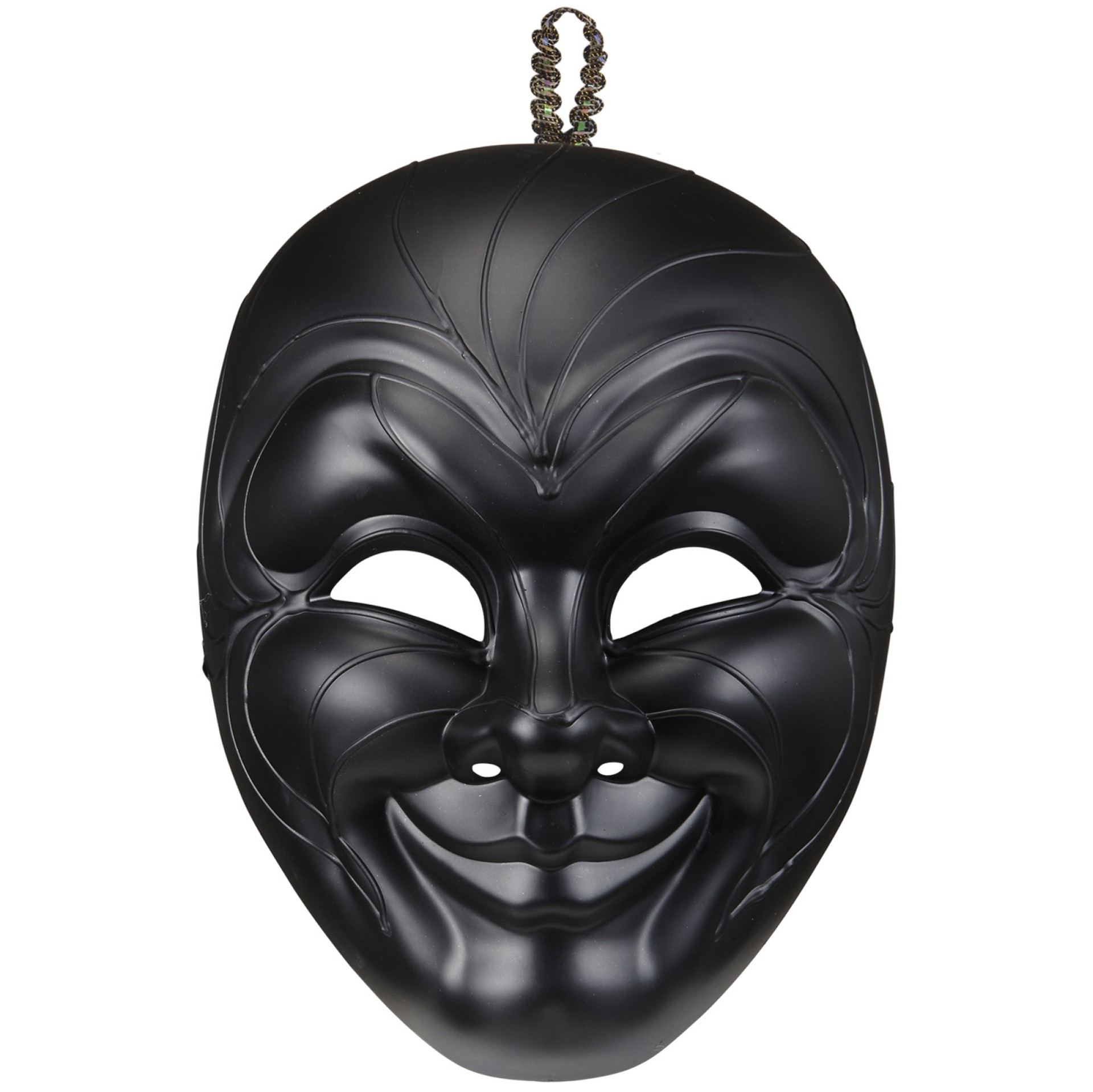 Máscara Veneziana Homem Negro