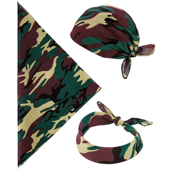 Bandana Leno Camuflado