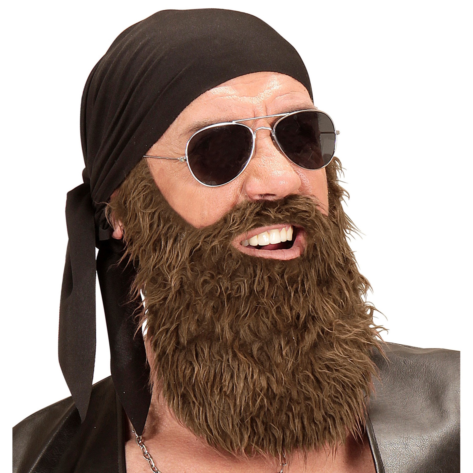 Barba Motard com Lenço