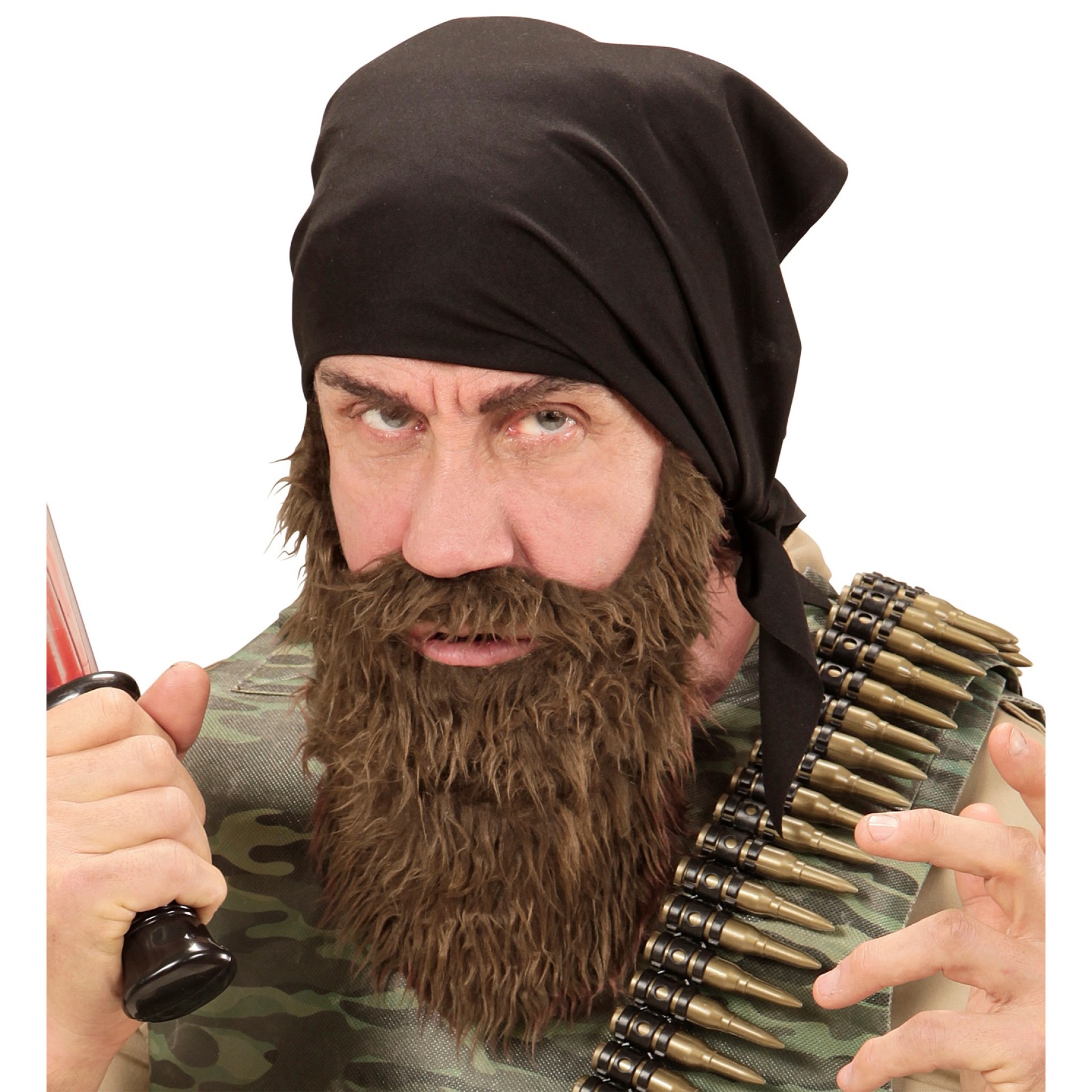 Barba Motard com Lenço