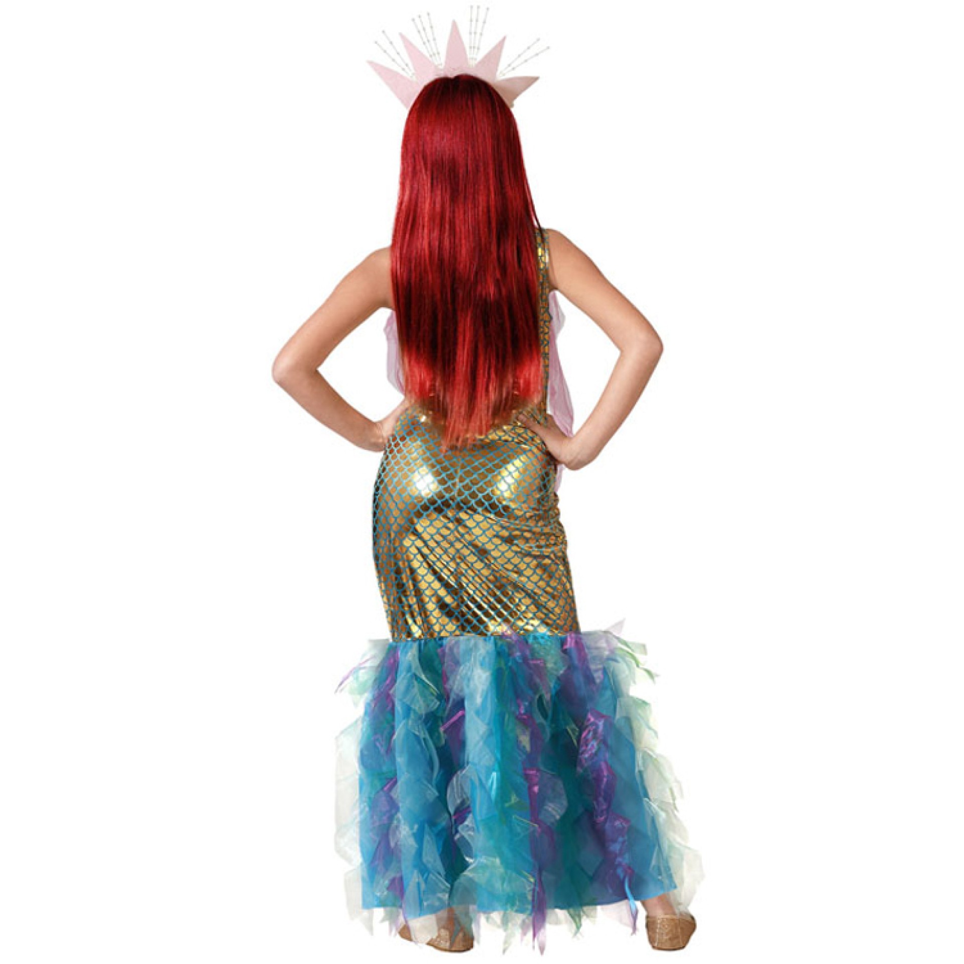 Fato Queen Mermaid Menina