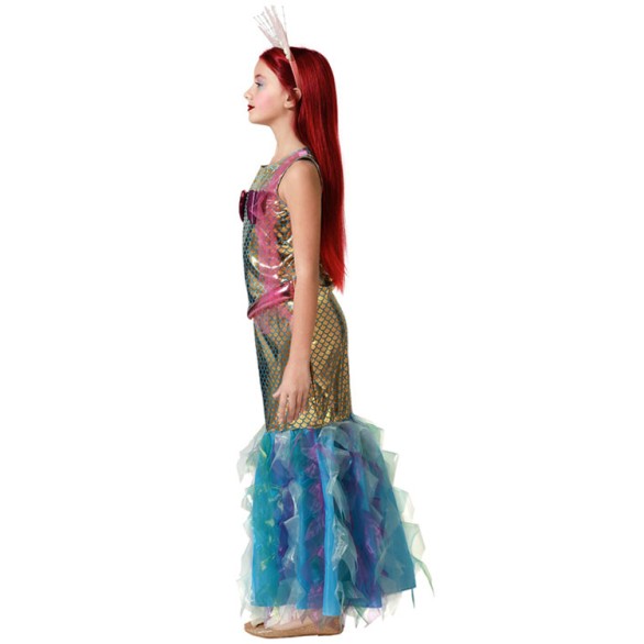 Fato Queen Mermaid Menina