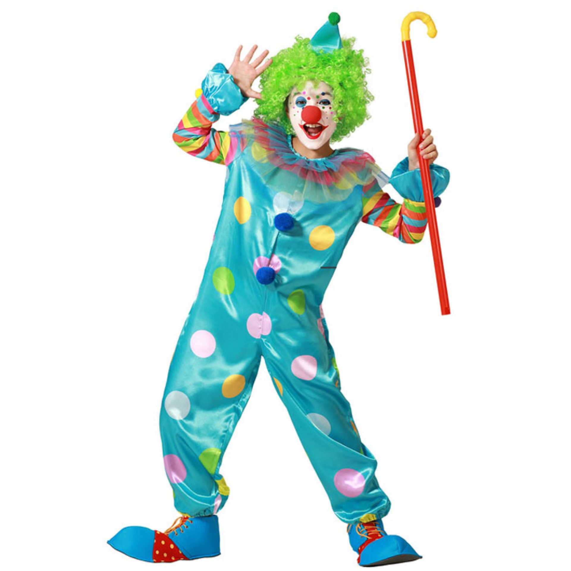 Fato Palhaço Malabarista Infantil