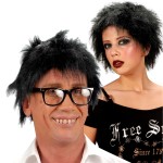 Peruca Nerd Preta