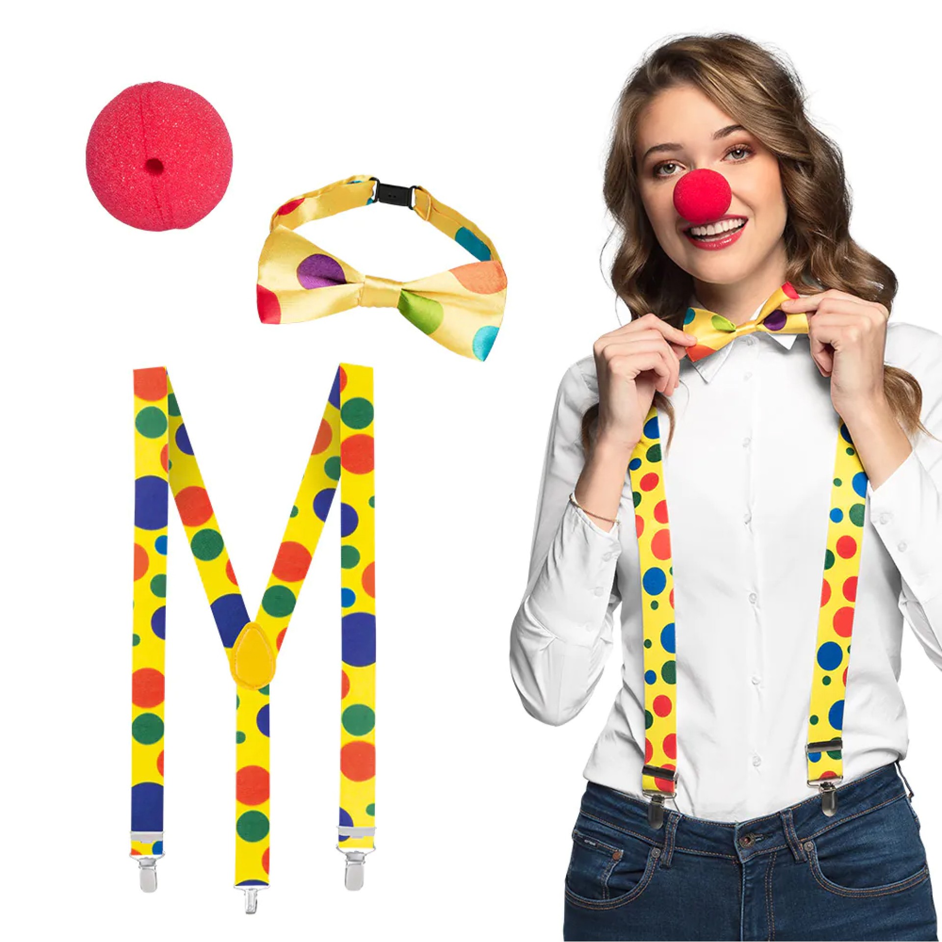 Kit Palhaço 3 Peças