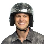 Capacete Disco Bola de Espelhos