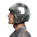 Capacete Disco Bola de Espelhos