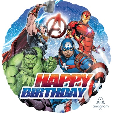 Balo Foil Redondo Avengers