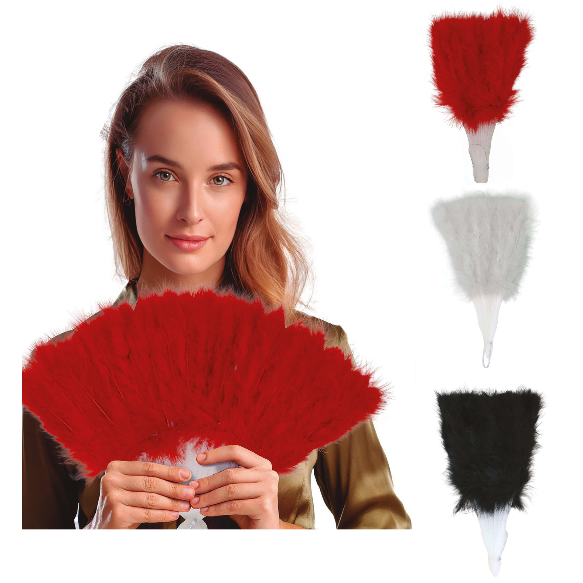 Leque de Penas 3 cores disponiveis